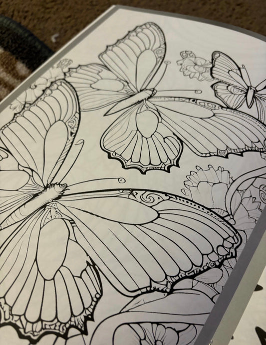 Groovy Vibes Coloring book