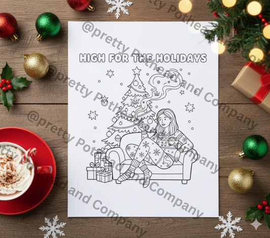 Holidaze Coloring Mini Pack