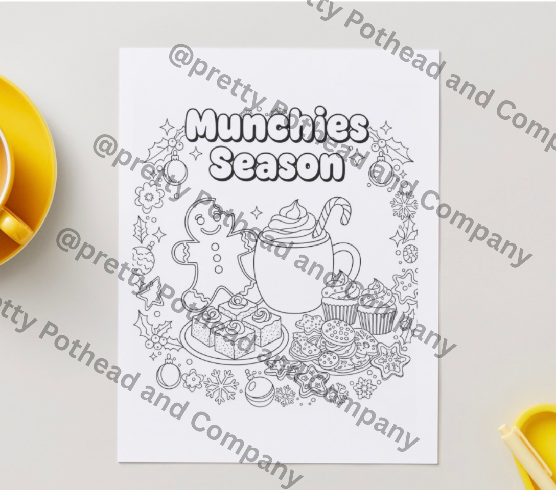 Holidaze Coloring Mini Pack