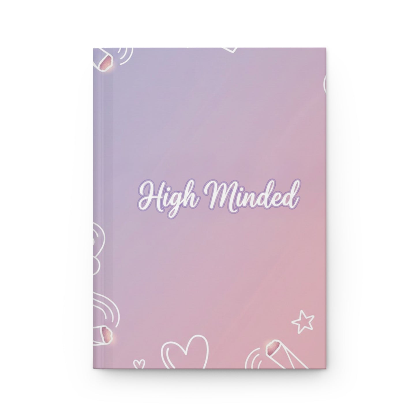 “High Minded” Hardcover Journal