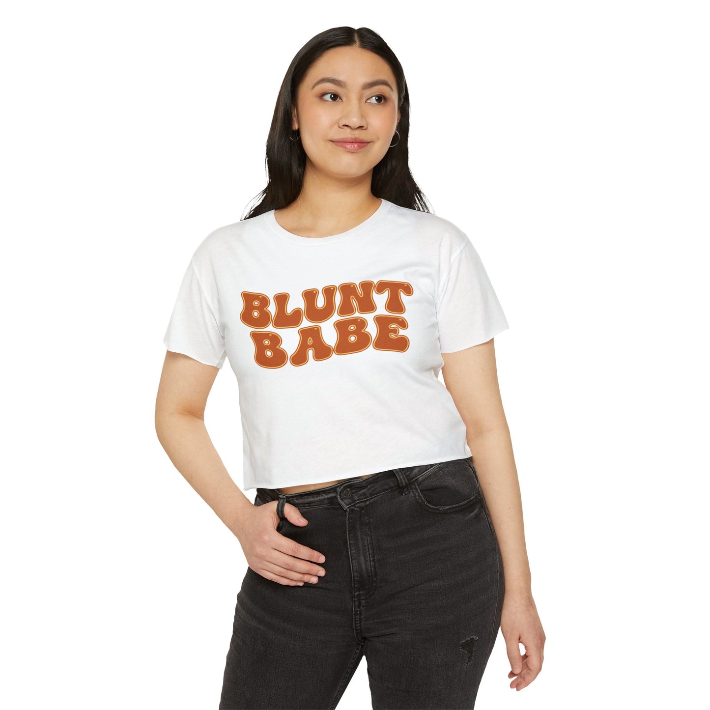 Blunt Babe Crop Top