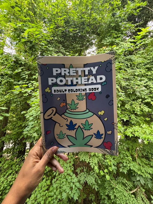 Pretty Pothead Coloring Book