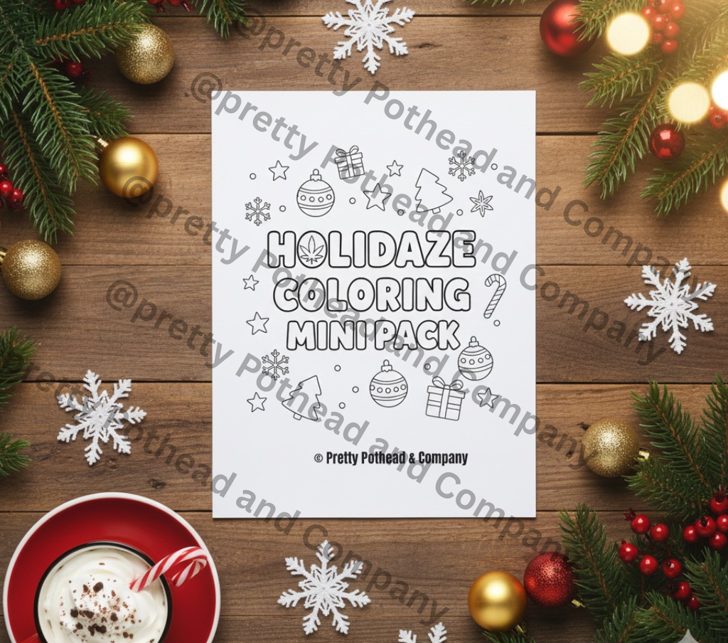 Holidaze Coloring Mini Pack