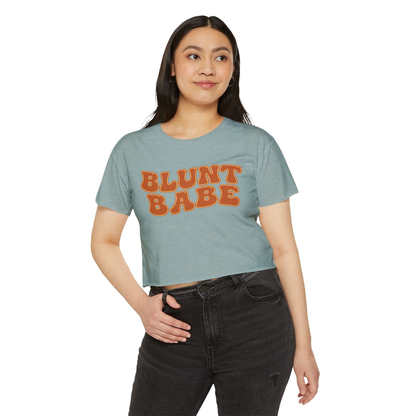 Blunt Babe Crop Top