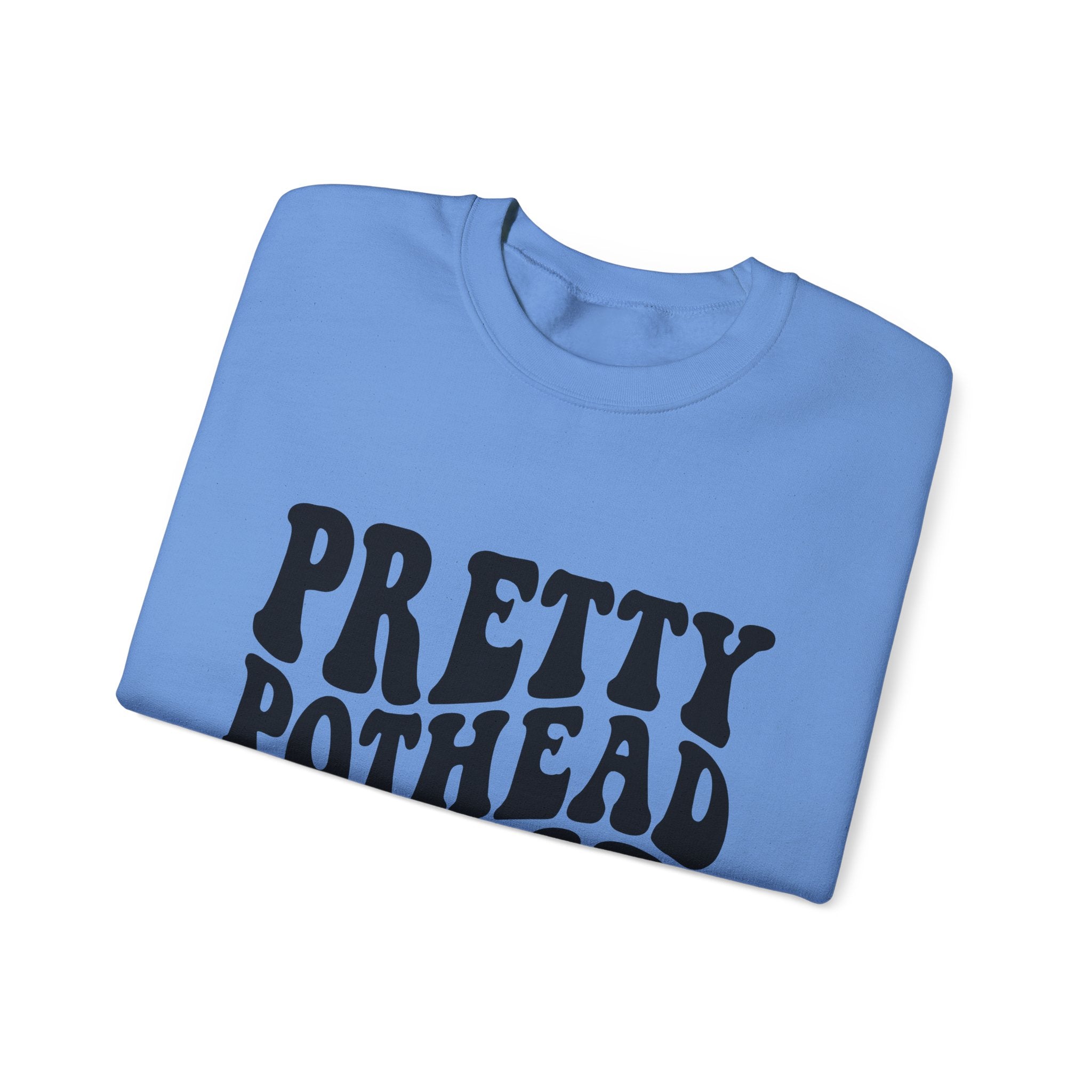 Pretty Pothead Club Crewneck Sweatshirt - Unisex Heavy Blend Crewneck