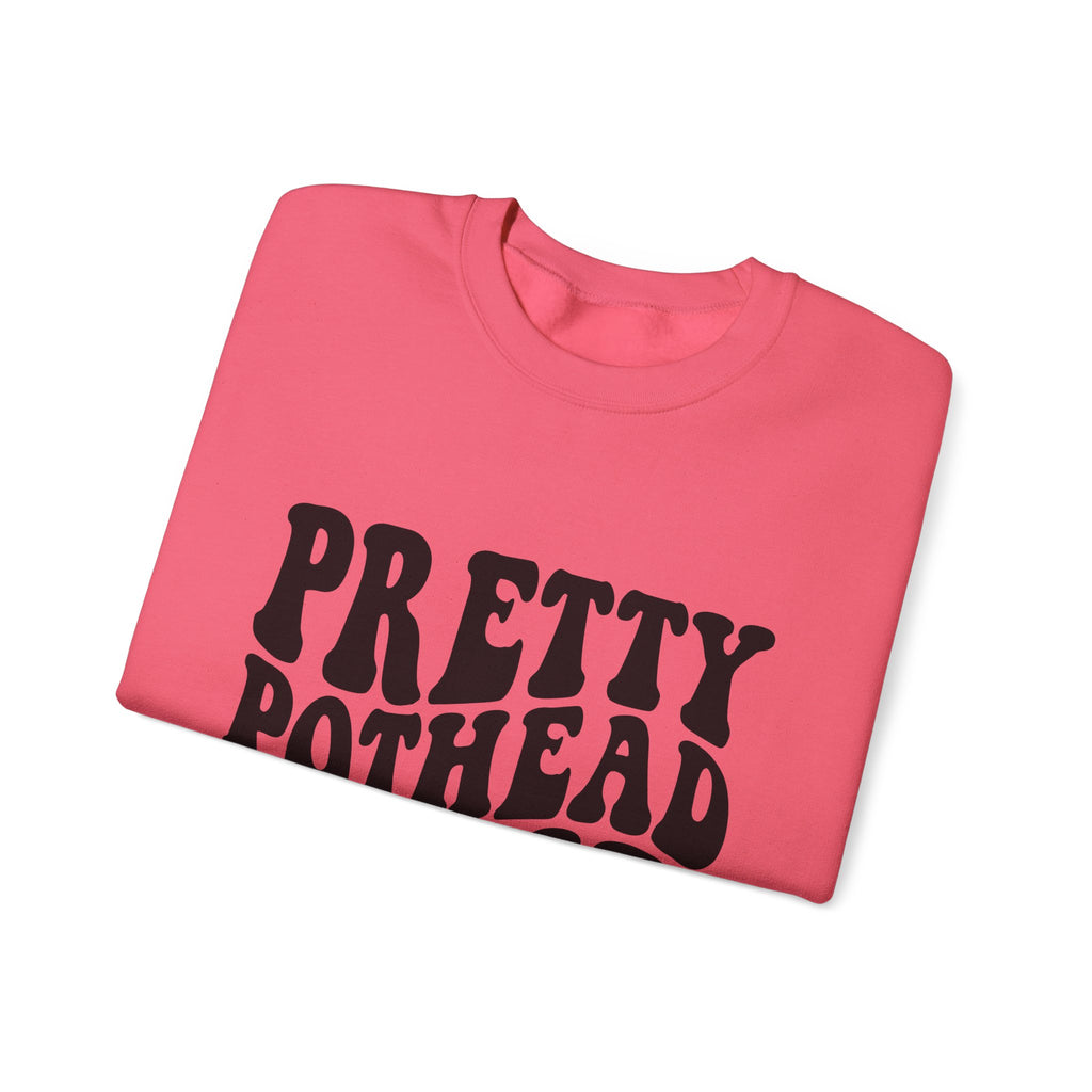 Pretty Pothead Club Crewneck Sweatshirt - Unisex Heavy Blend Crewneck