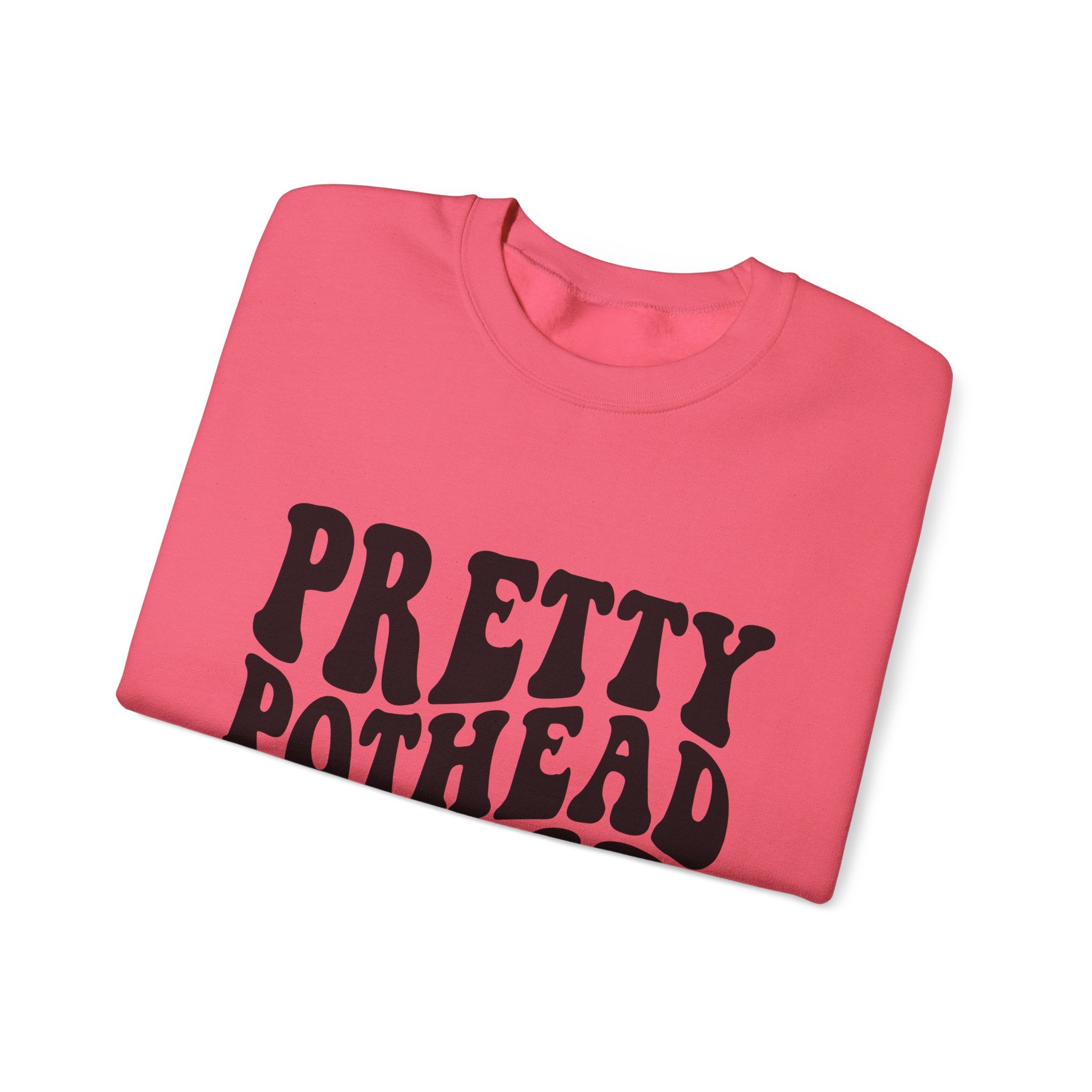 Pretty Pothead Club Crewneck Sweatshirt - Unisex Heavy Blend Crewneck