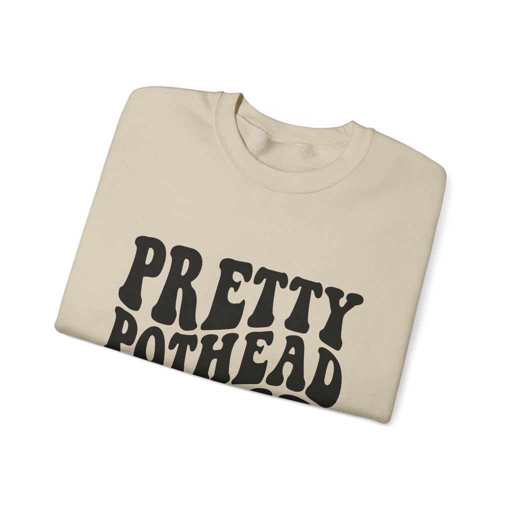 Pretty Pothead Club Crewneck Sweatshirt - Unisex Heavy Blend Crewneck