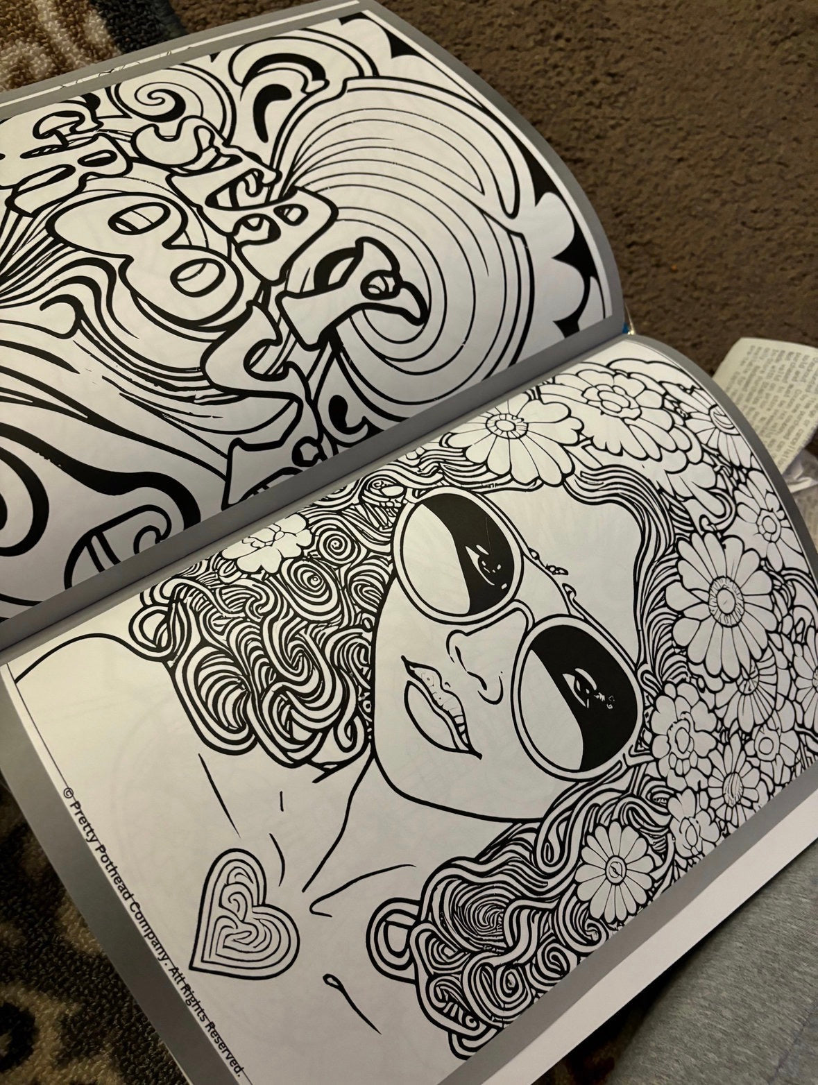 Groovy Vibes Coloring book